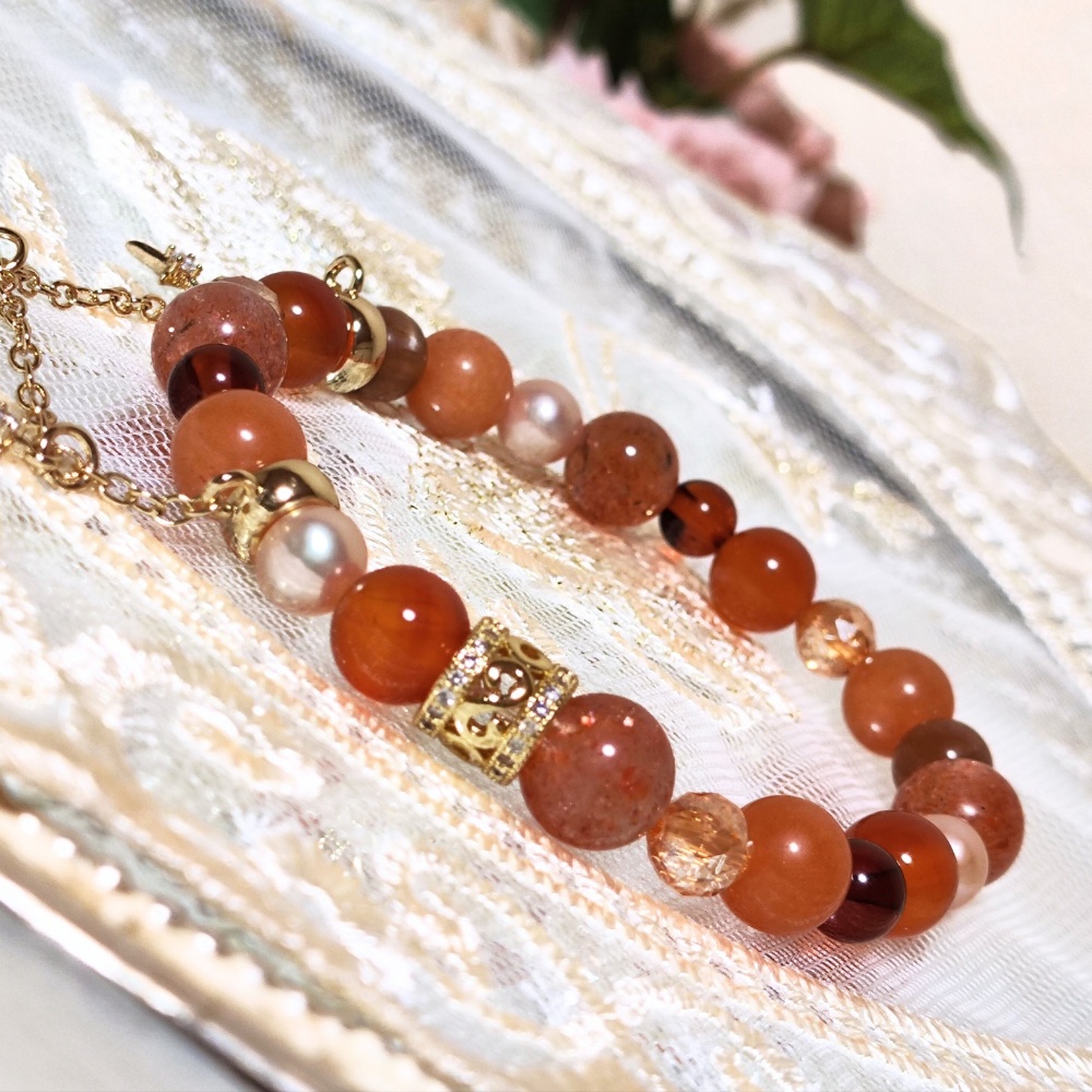 ✦テイルズ✦シュヴァーン・オルトレイン✦天然石ブレスレット✦イメージアクセサリー✦