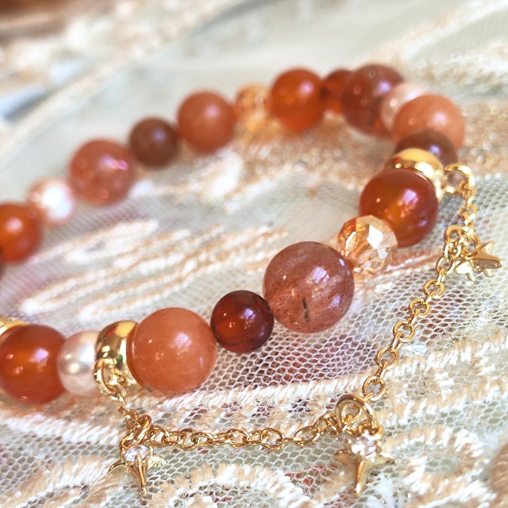 ✦テイルズ✦シュヴァーン・オルトレイン✦天然石ブレスレット✦イメージアクセサリー✦