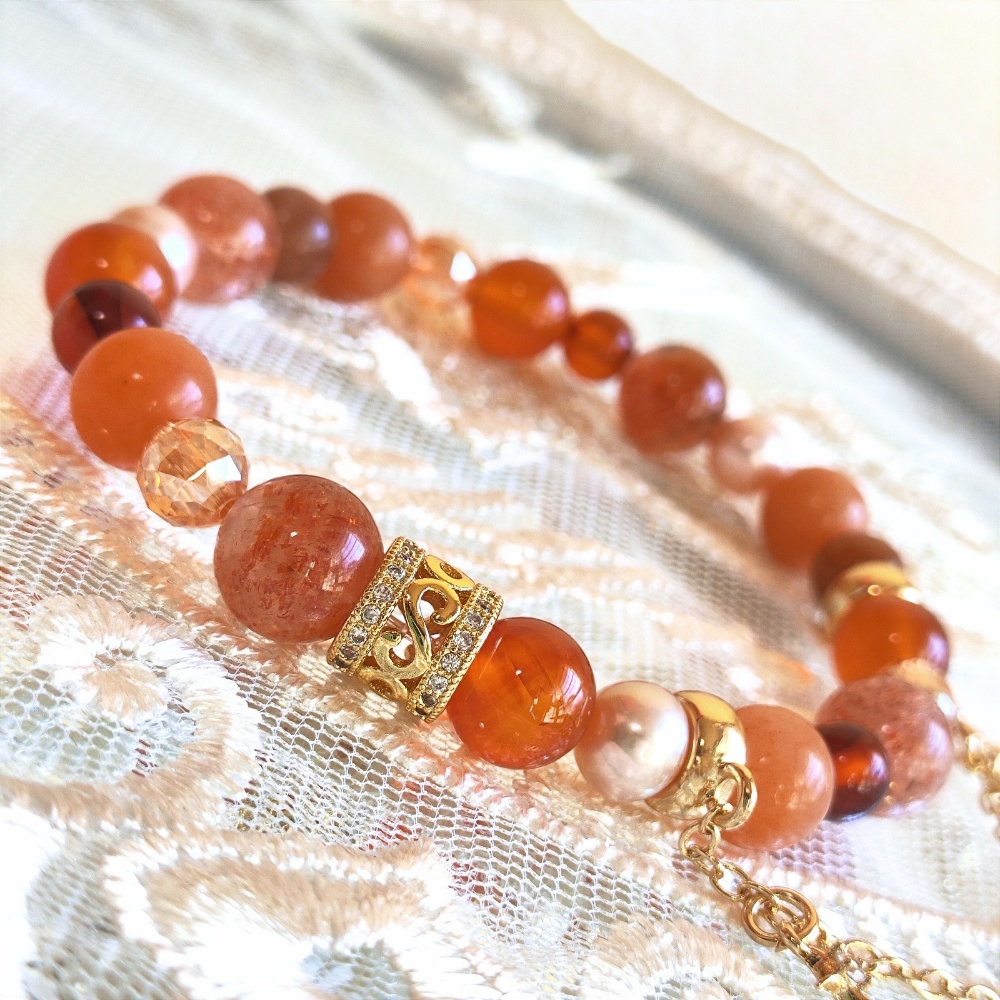 ✦テイルズ✦シュヴァーン・オルトレイン✦天然石ブレスレット✦イメージアクセサリー✦