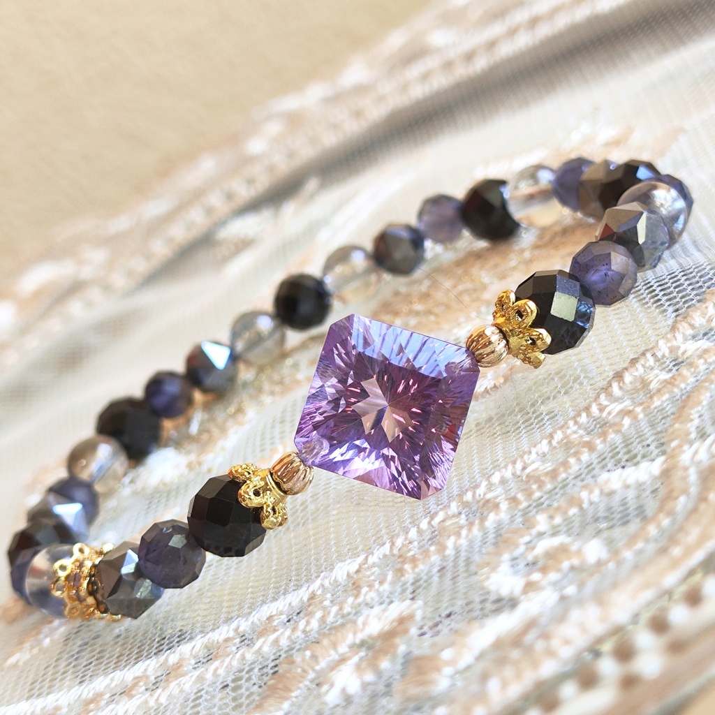 ✦テイルズ✦宝石シリーズ✦ユーリ・ローウェル✦天然石ブレスレット✦イメージアクセサリー✦