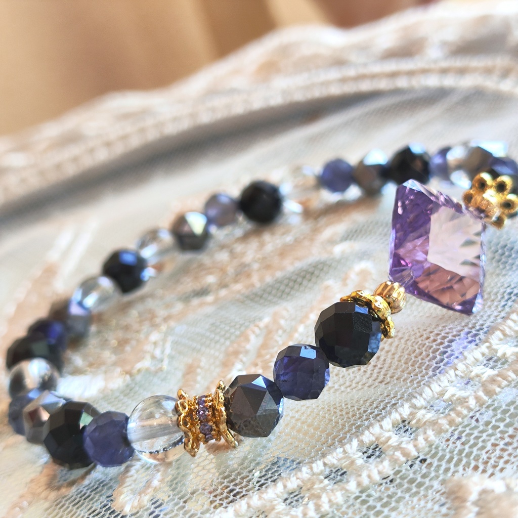 ✦テイルズ✦宝石シリーズ✦ユーリ・ローウェル✦天然石ブレスレット✦イメージアクセサリー✦