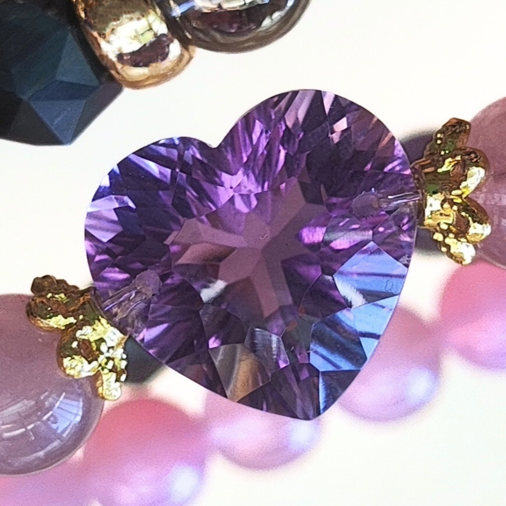 ✦テイルズ✦宝石シリーズ✦レイヴン✦天然石ブレスレット✦イメージアクセサリー✦