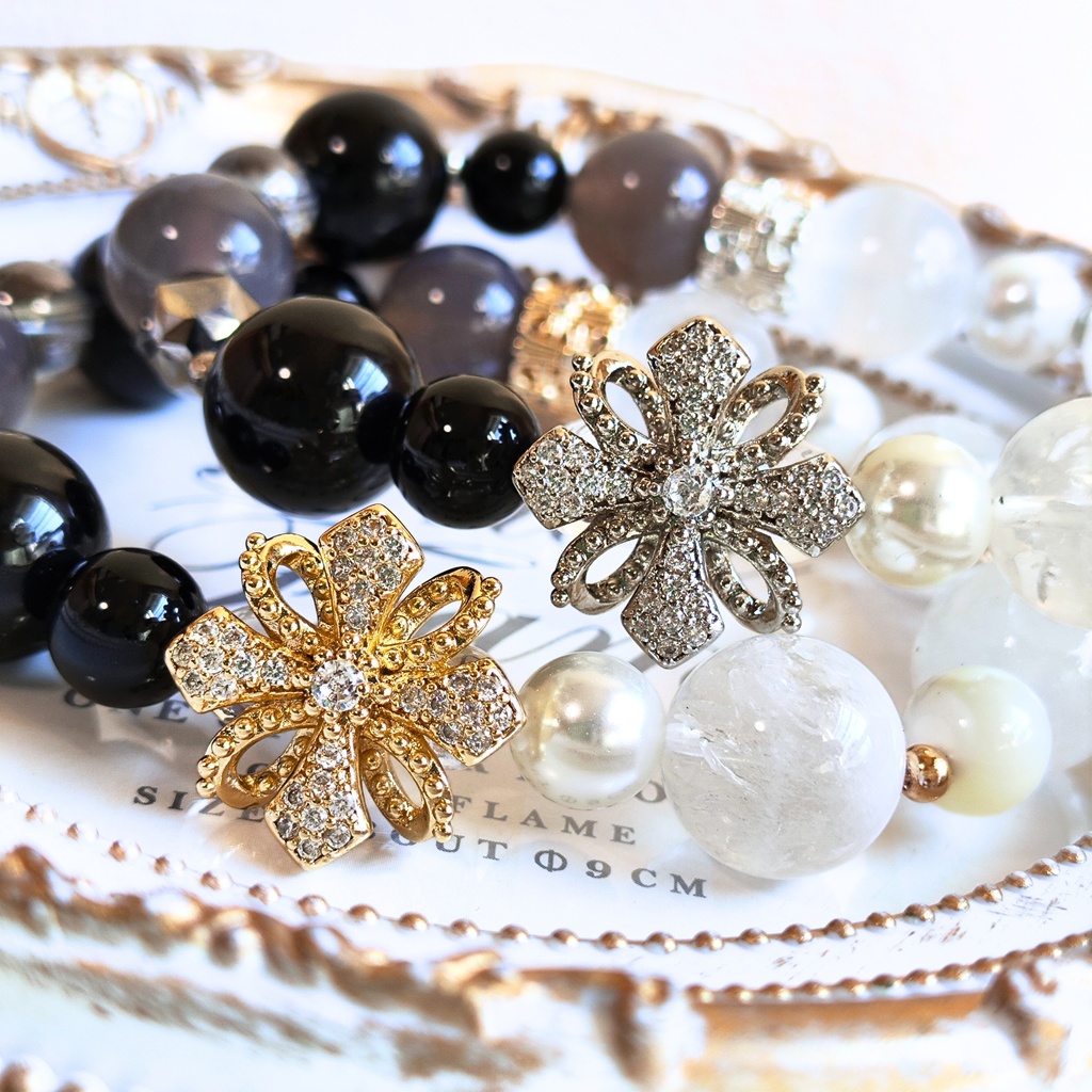 ✦日車寛見✦天然石ブレスレット✦イメージアクセサリー✦