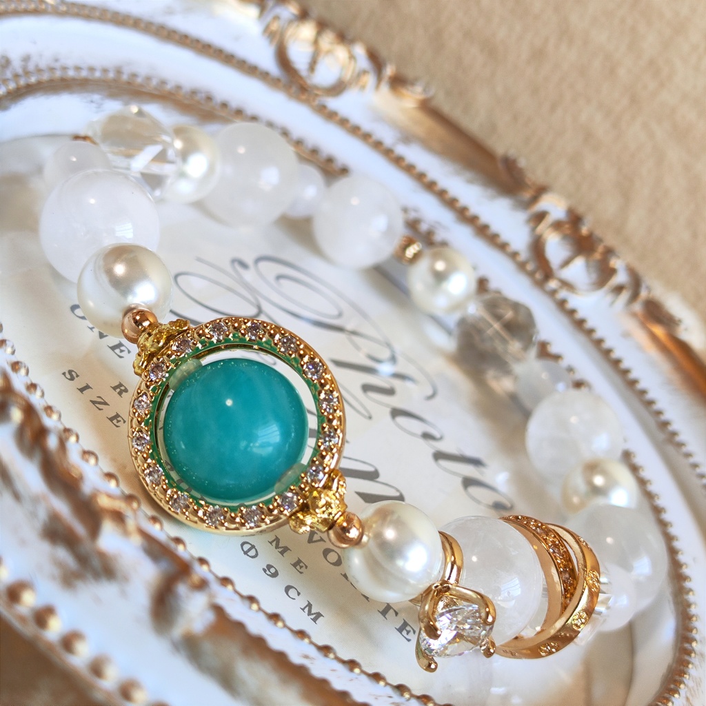 ✦鹿紫雲一✦天然石ブレスレット✦イメージアクセサリー✦