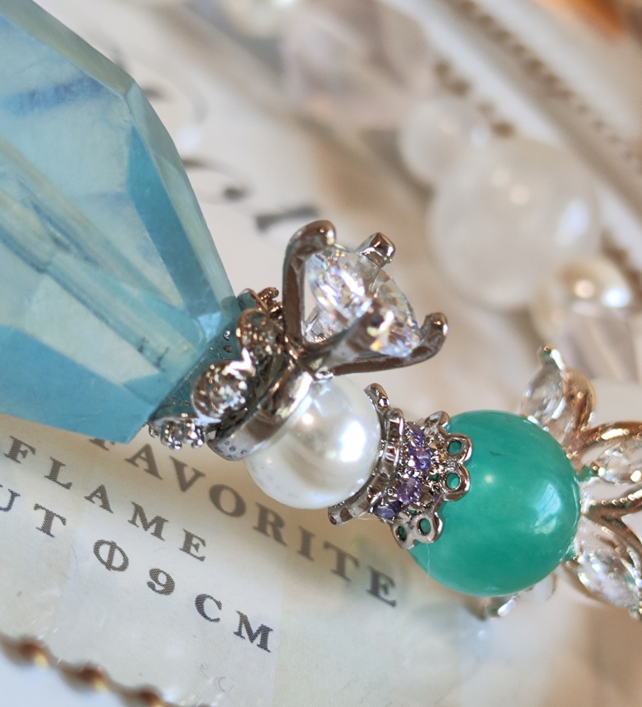 ✦鹿紫雲一✦天然石ブレスレット✦イメージアクセサリー✦