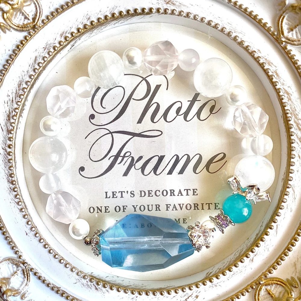 ✦鹿紫雲一✦天然石ブレスレット✦イメージアクセサリー✦