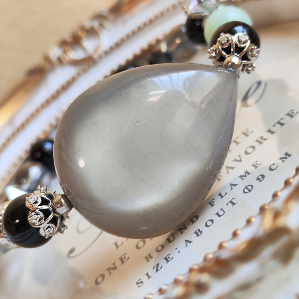 ✦真人✦天然石ブレスレット✦イメージアクセサリー✦