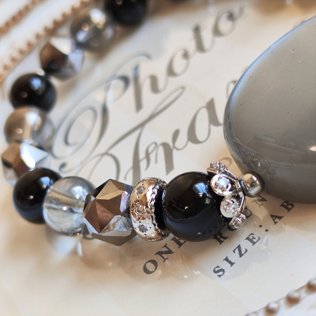 ✦真人✦天然石ブレスレット✦イメージアクセサリー✦