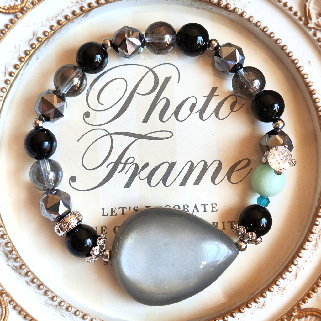 ✦真人✦天然石ブレスレット✦イメージアクセサリー✦