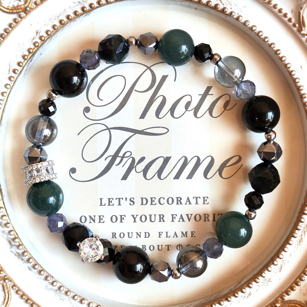 ✦伏黒恵✦天然石ブレスレット✦イメージアクセサリー✦