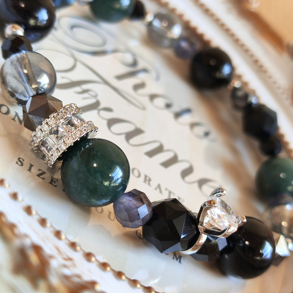 ✦伏黒恵✦天然石ブレスレット✦イメージアクセサリー✦