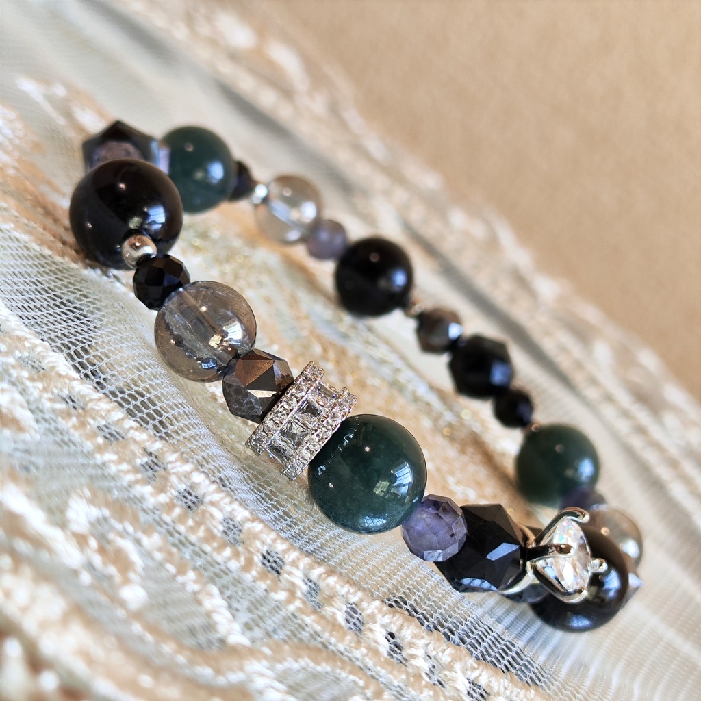 ✦伏黒恵✦天然石ブレスレット✦イメージアクセサリー✦