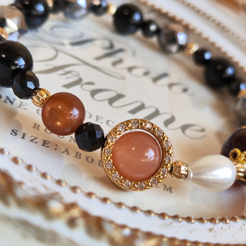 ✦両面宿儺✦天然石ブレスレット✦イメージアクセサリー✦