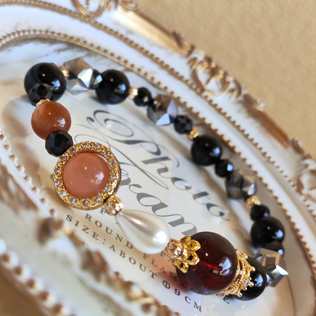 ✦両面宿儺✦天然石ブレスレット✦イメージアクセサリー✦