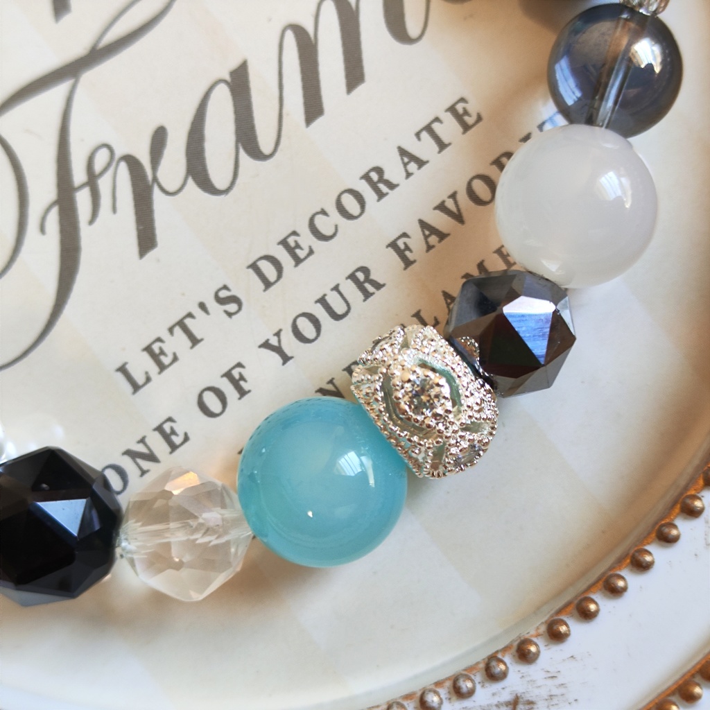 ✦五条悟✦天然石ブレスレット✦イメージアクセサリー✦