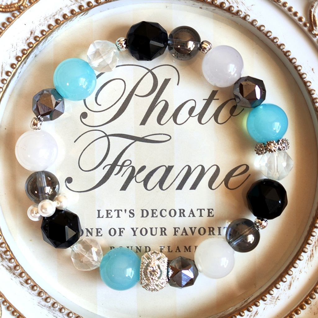 ✦五条悟✦天然石ブレスレット✦イメージアクセサリー✦