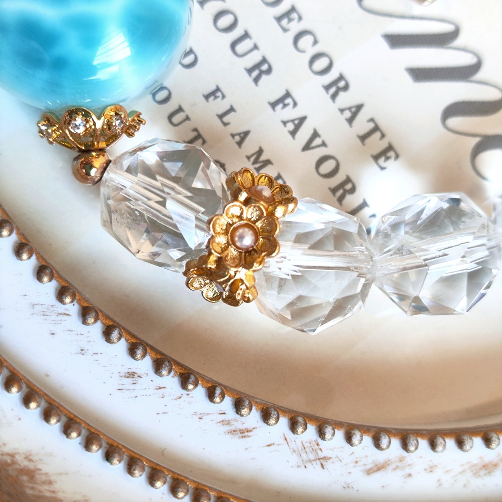 ✦五条悟✦天然石ブレスレット✦イメージアクセサリー✦