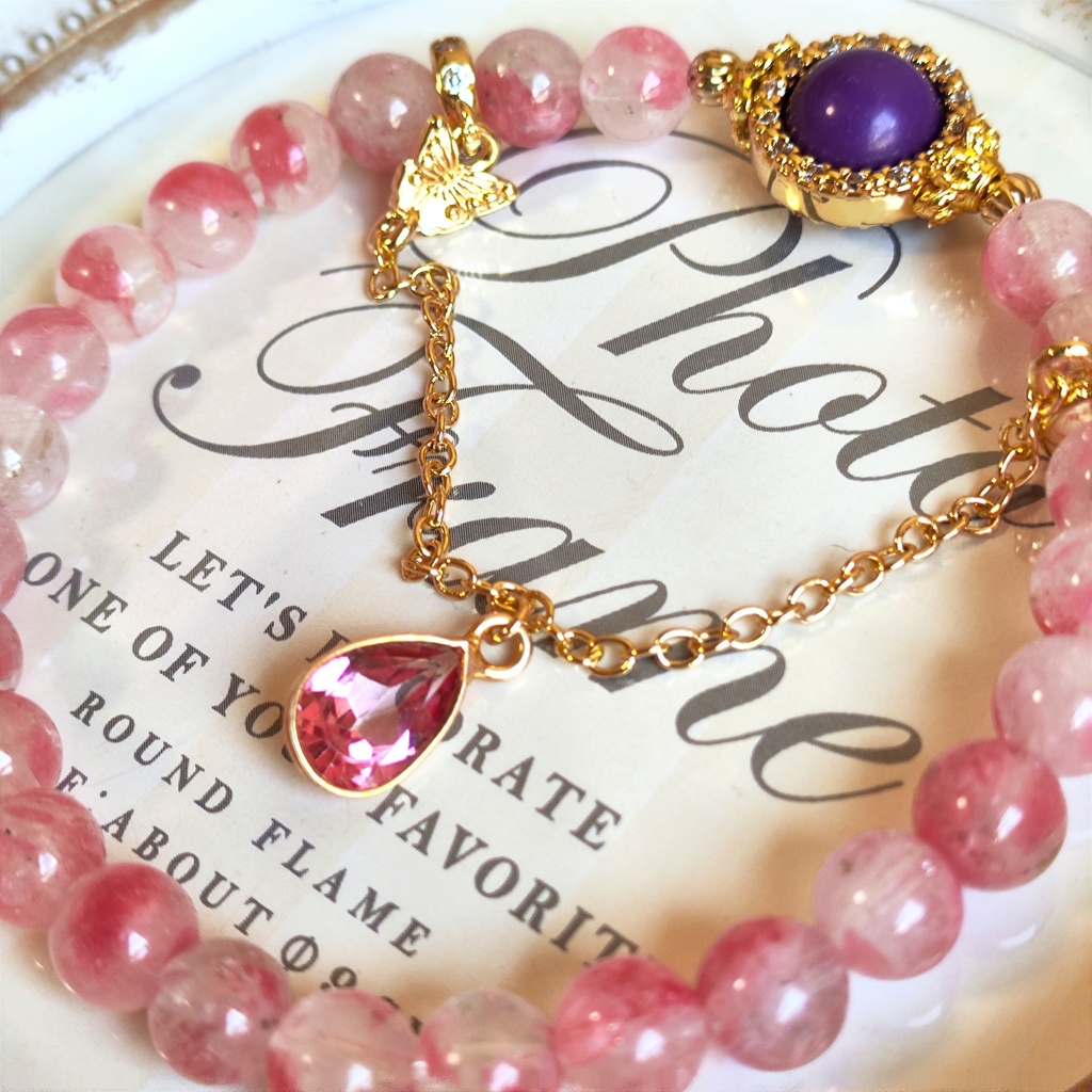 ✦テイルズ✦アリーヴェデルチ✦レイヴン✦天然石ブレスレット✦イメージアクセサリー✦