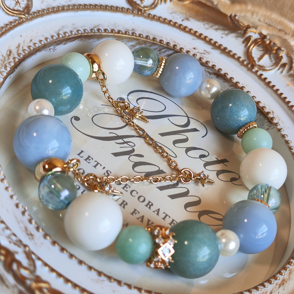 ✦FGO✦オベロン✦天然石ブレスレット✦イメージアクセサリー✦