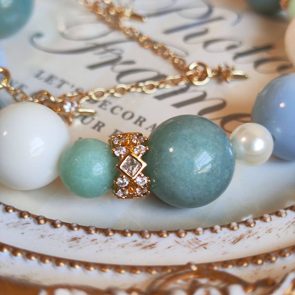 ✦FGO✦オベロン✦天然石ブレスレット✦イメージアクセサリー✦