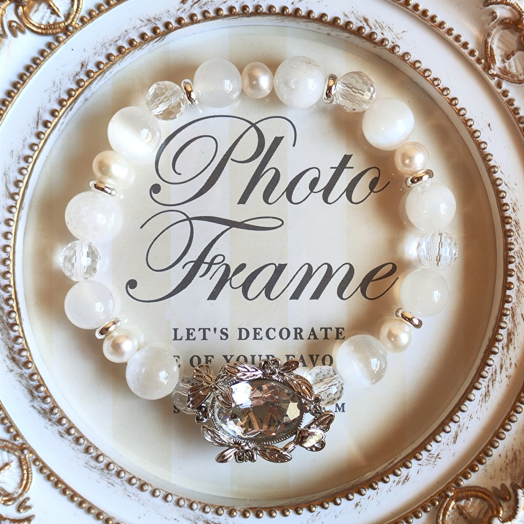 ✦FGO✦オベロン✦天然石ブレスレット✦イメージアクセサリー✦