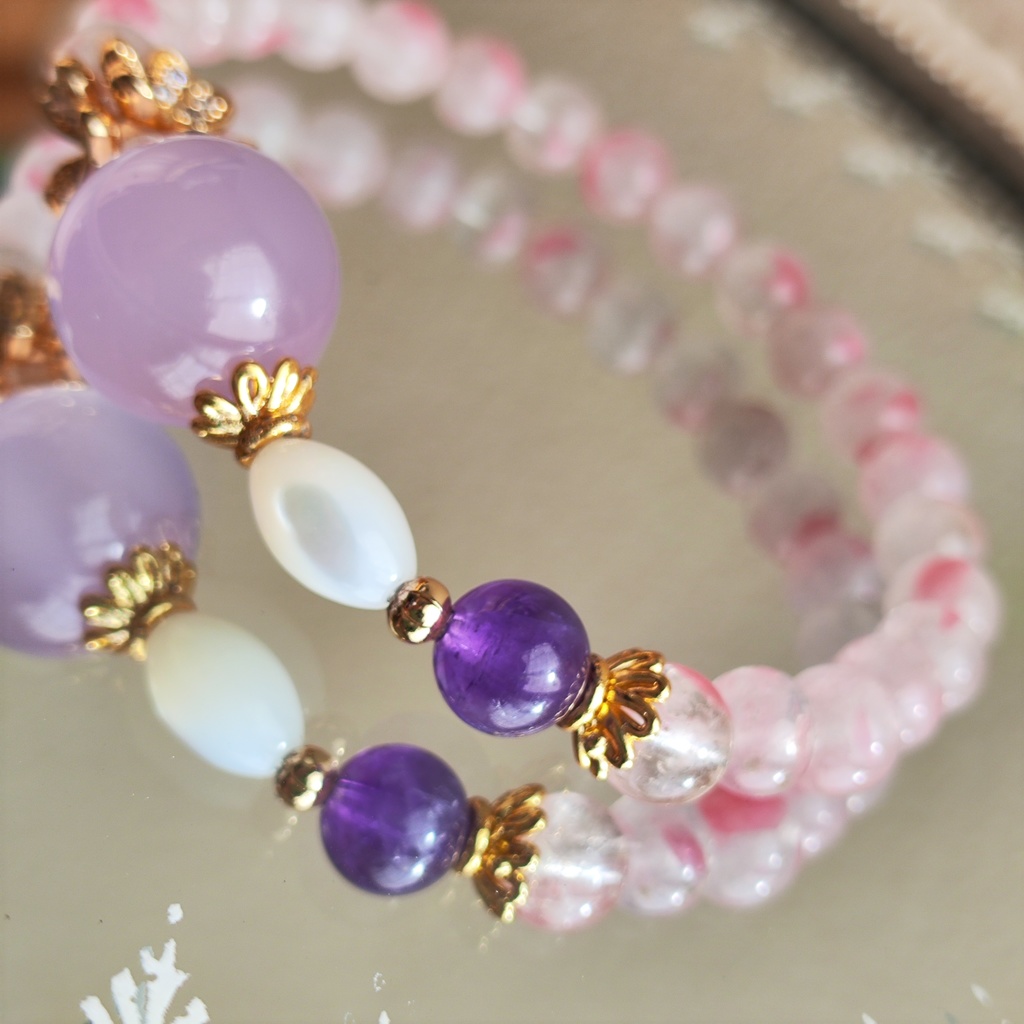 ✦ユリレイ✦テイルズ✦TOV✦天然石ブレスレット✦イメージアクセサリー✦