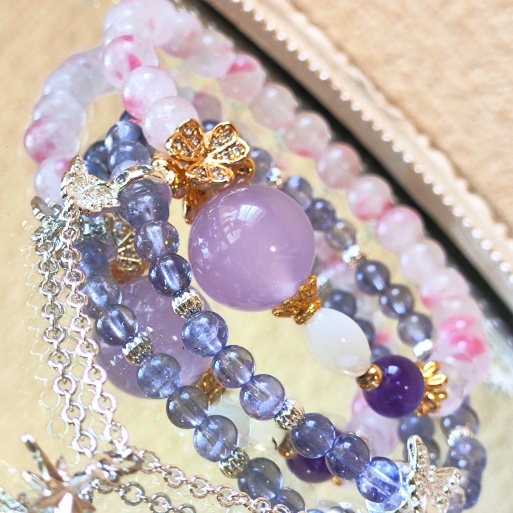 ✦ユリレイ✦テイルズ✦TOV✦天然石ブレスレット✦イメージアクセサリー✦