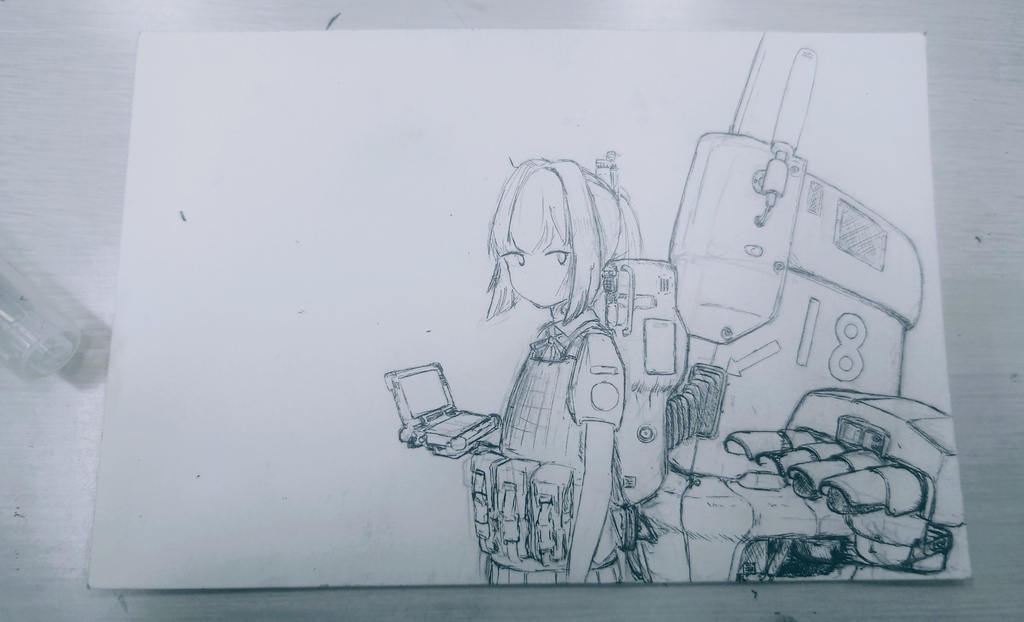 不知火の原画