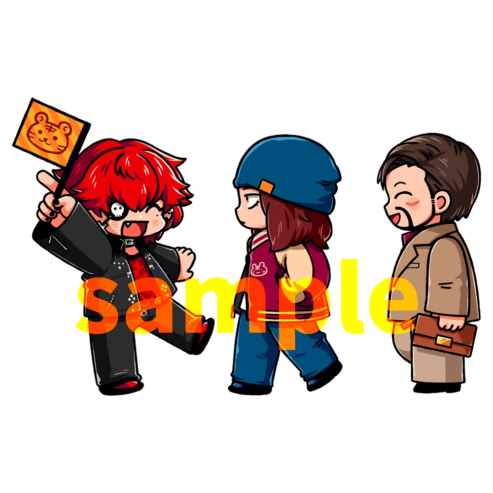 虎組行進アクスタ