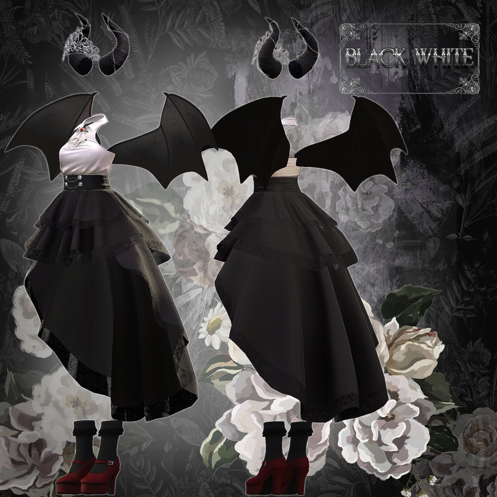 【KARIN】 Devil Dark Dress