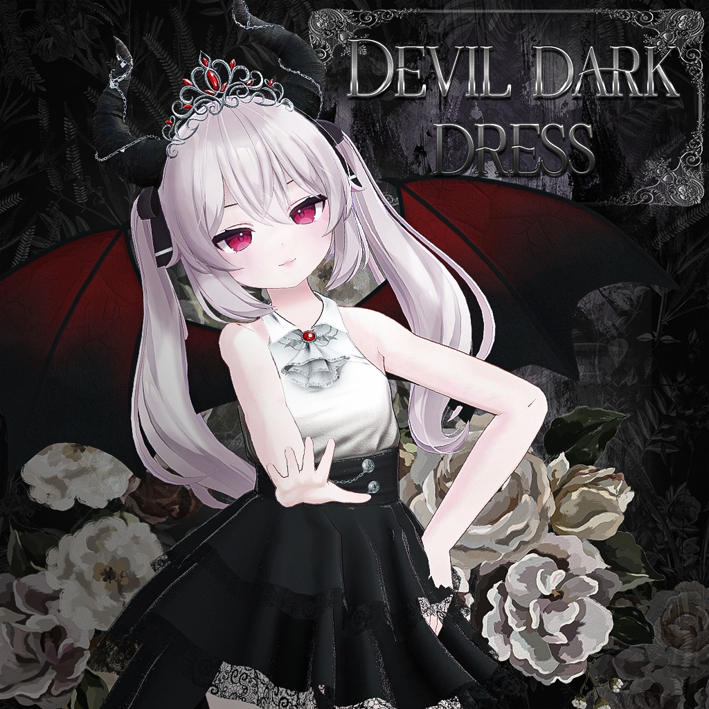 【KARIN】 Devil Dark Dress