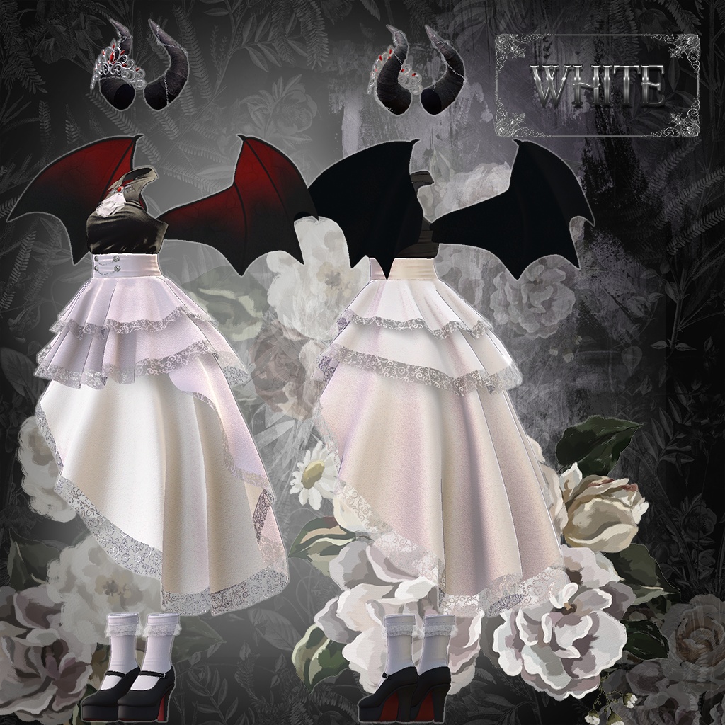 【MOE】 Devil Dark Dress