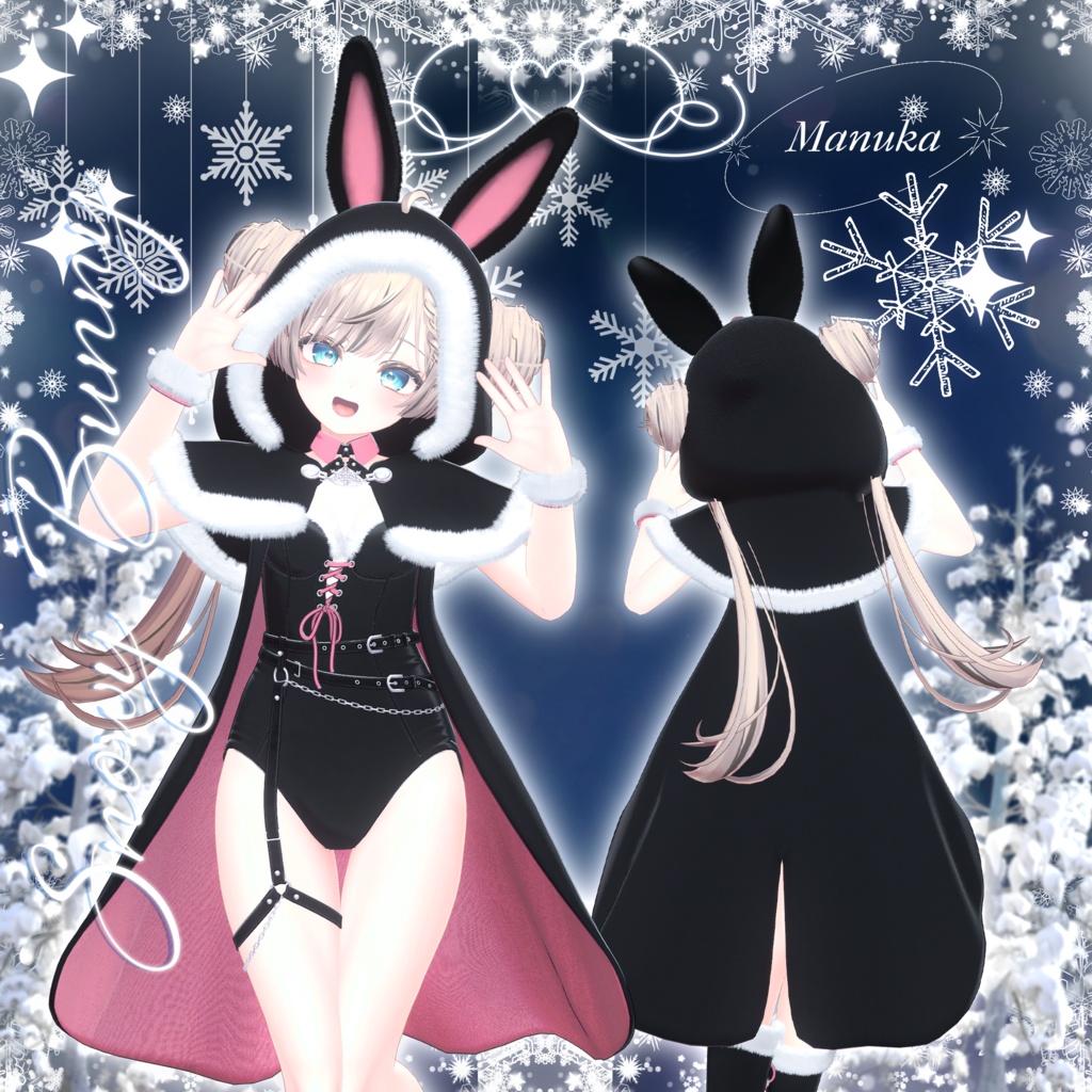 【MANUKA】 Snowy Bunny