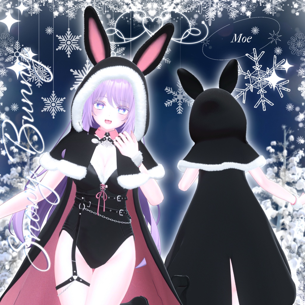 【MOE】 Snowy Bunny