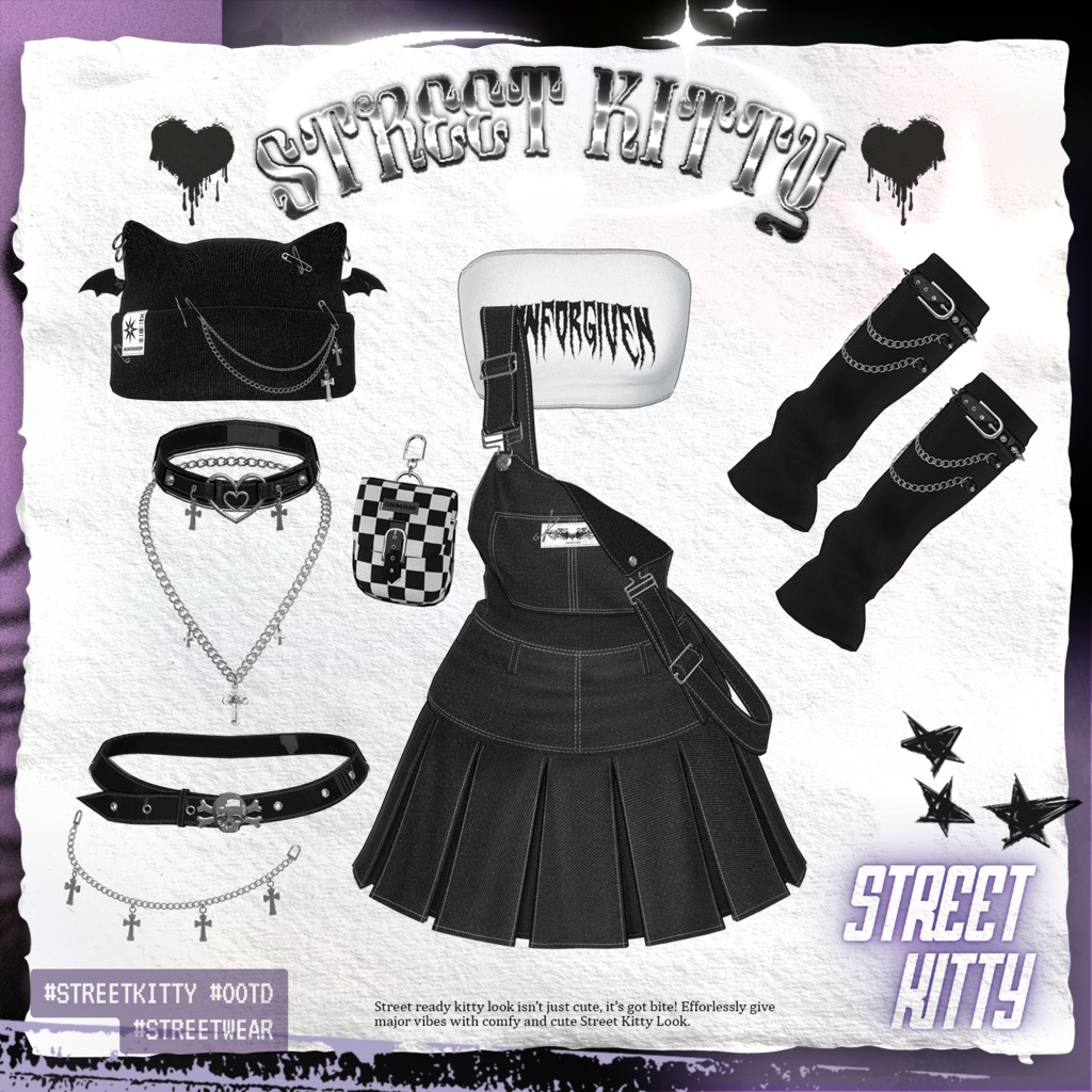 【3アバター対応】 STREET KITTY🐈