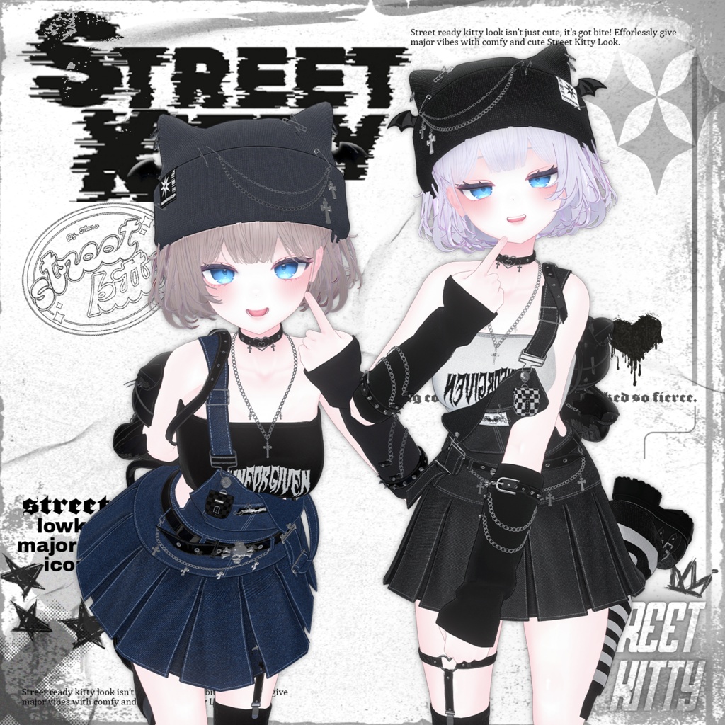 【3アバター対応】 STREET KITTY🐈