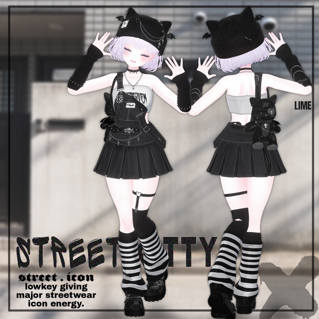 【3アバター対応】 STREET KITTY🐈
