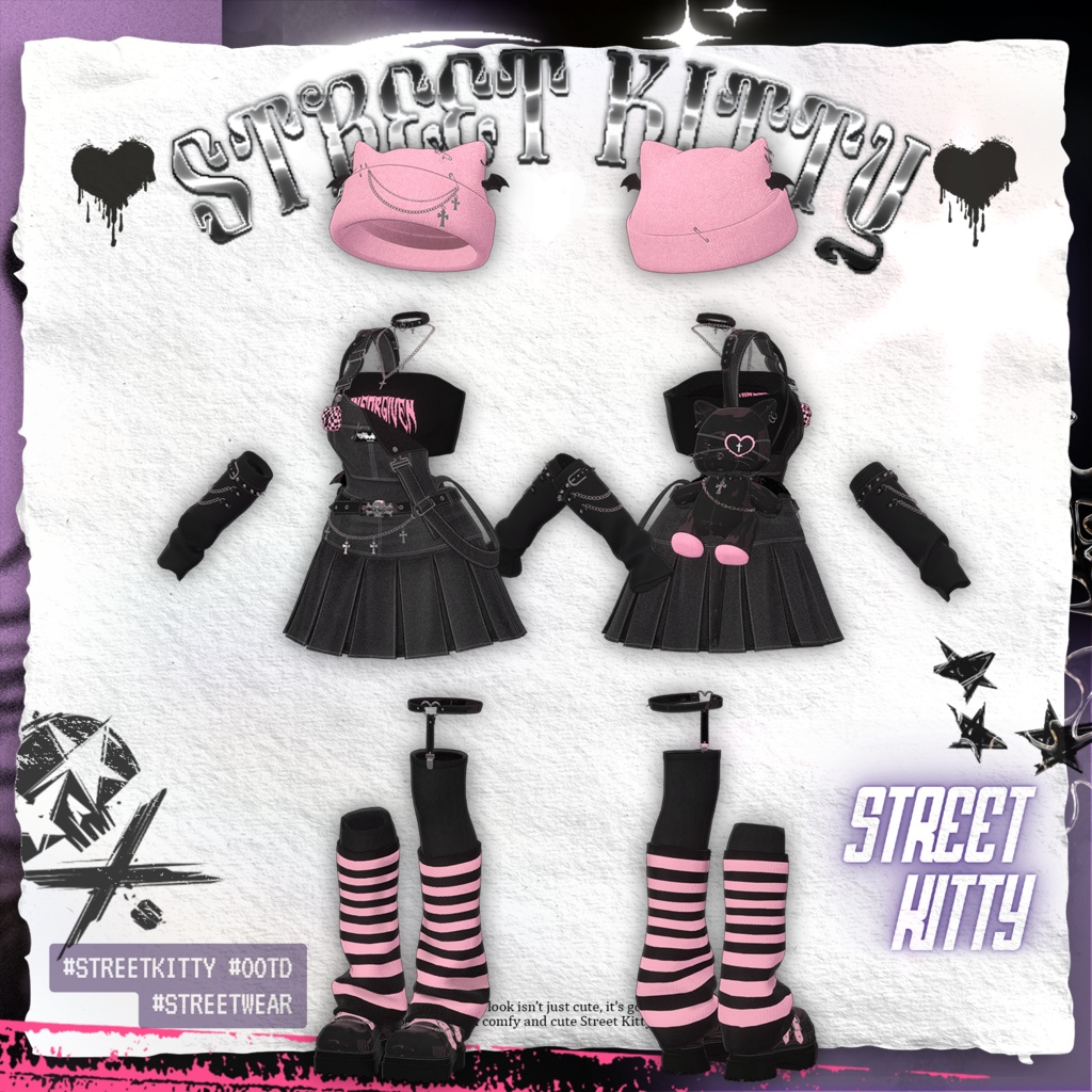 【3アバター対応】 STREET KITTY🐈