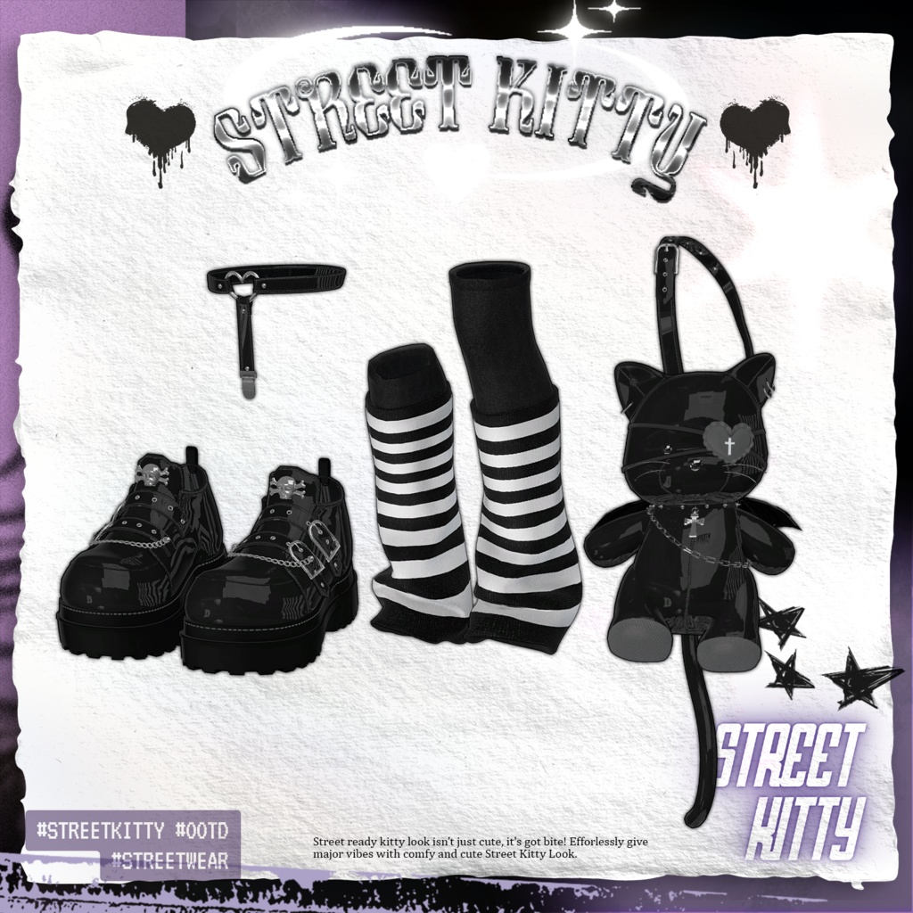 【3アバター対応】 STREET KITTY🐈