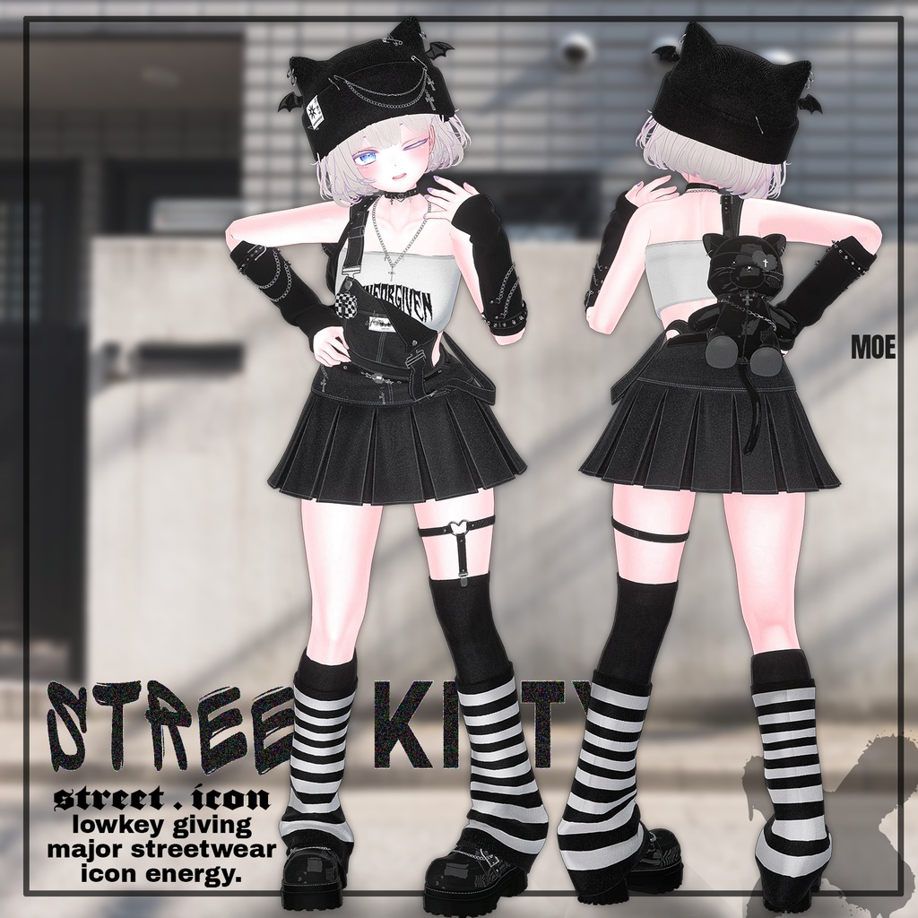 【3アバター対応】 STREET KITTY🐈