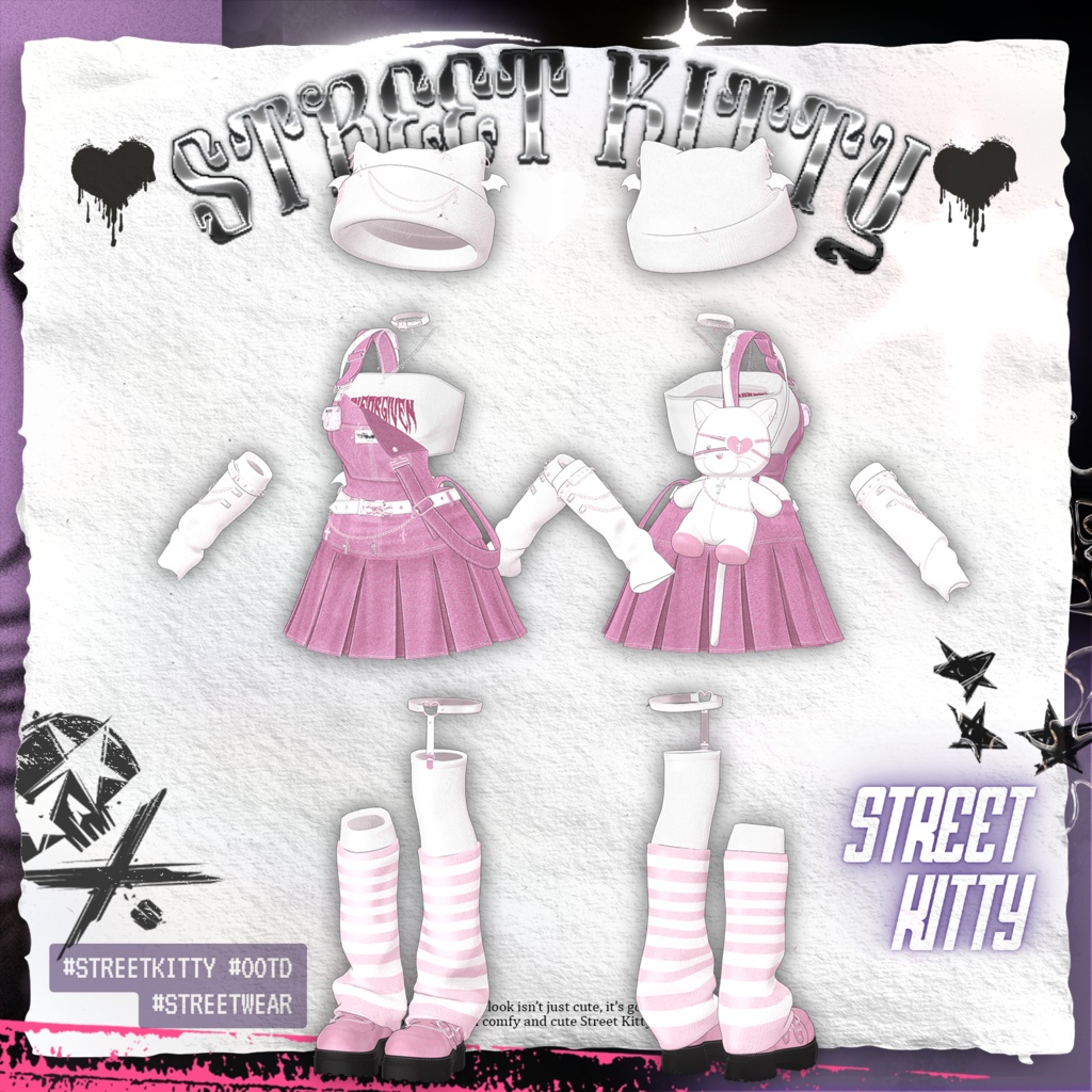 【3アバター対応】 STREET KITTY🐈