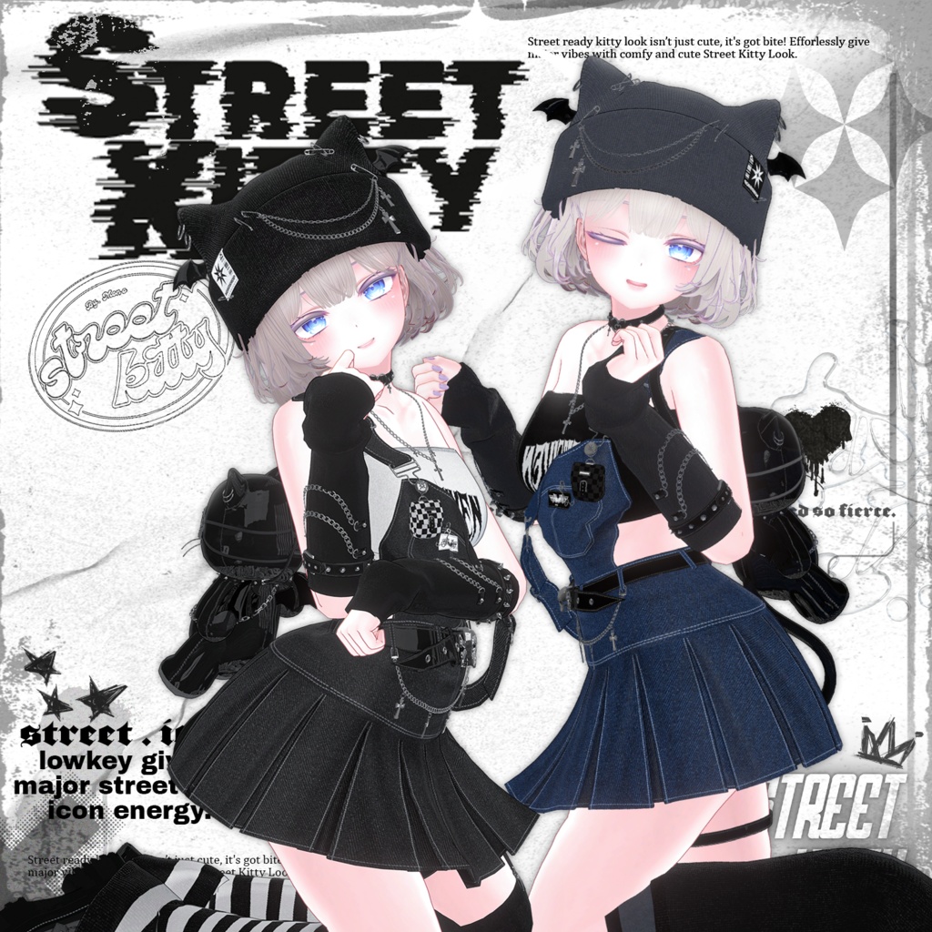 【3アバター対応】 STREET KITTY🐈