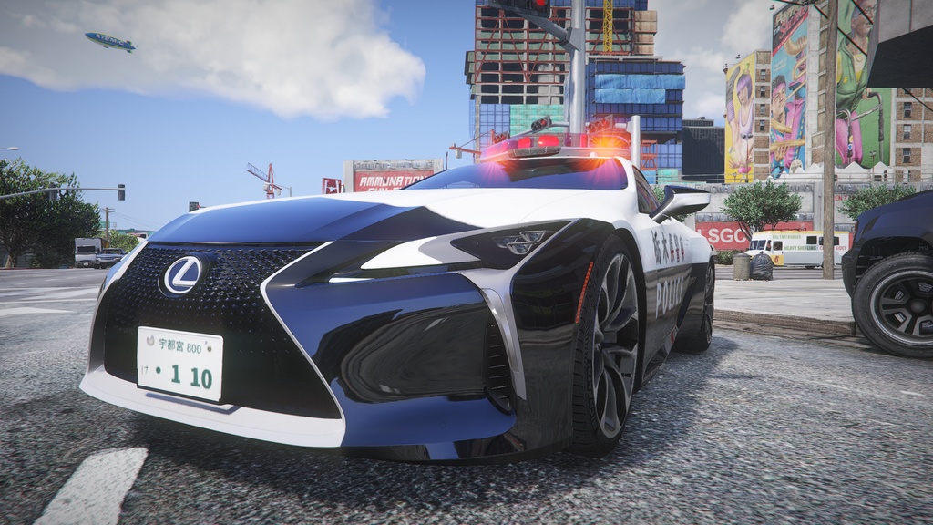 【GTA5】LC500パトロールカーMod