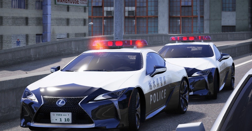 【GTA5】LC500パトロールカーMod