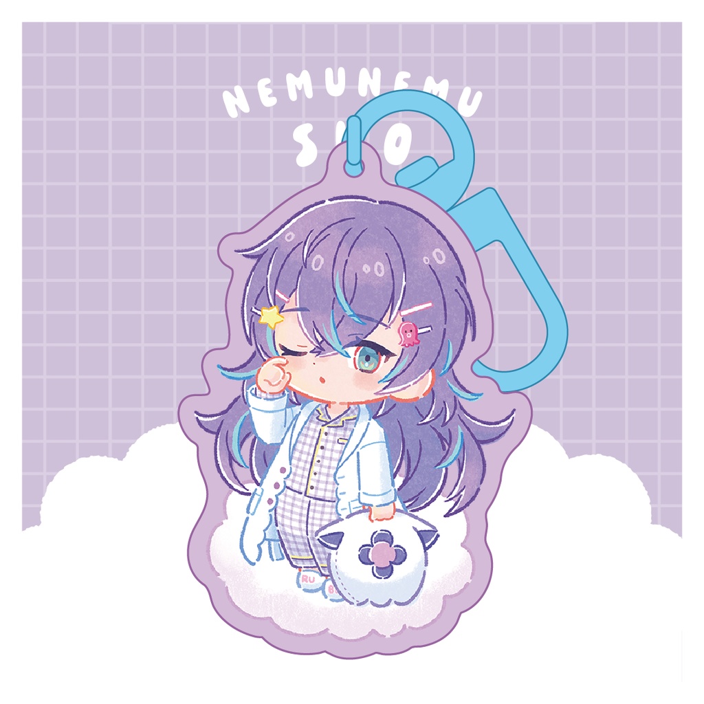 【非公式】星導ショウ・アクリルキーホルダー／NEMUNEMU HERO