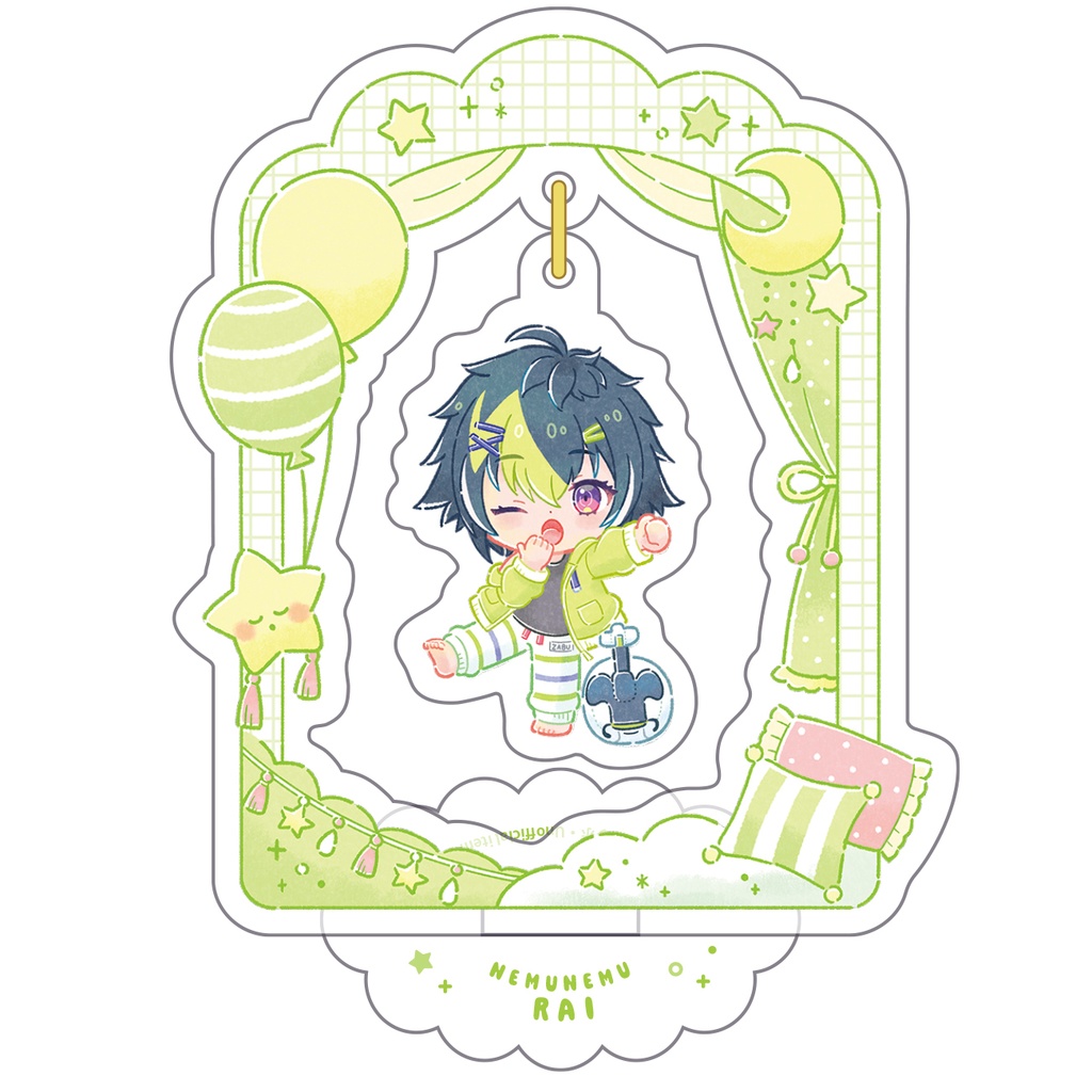 【非公式】伊波ライ・アクリルスタンド／NEMUNEMU HERO