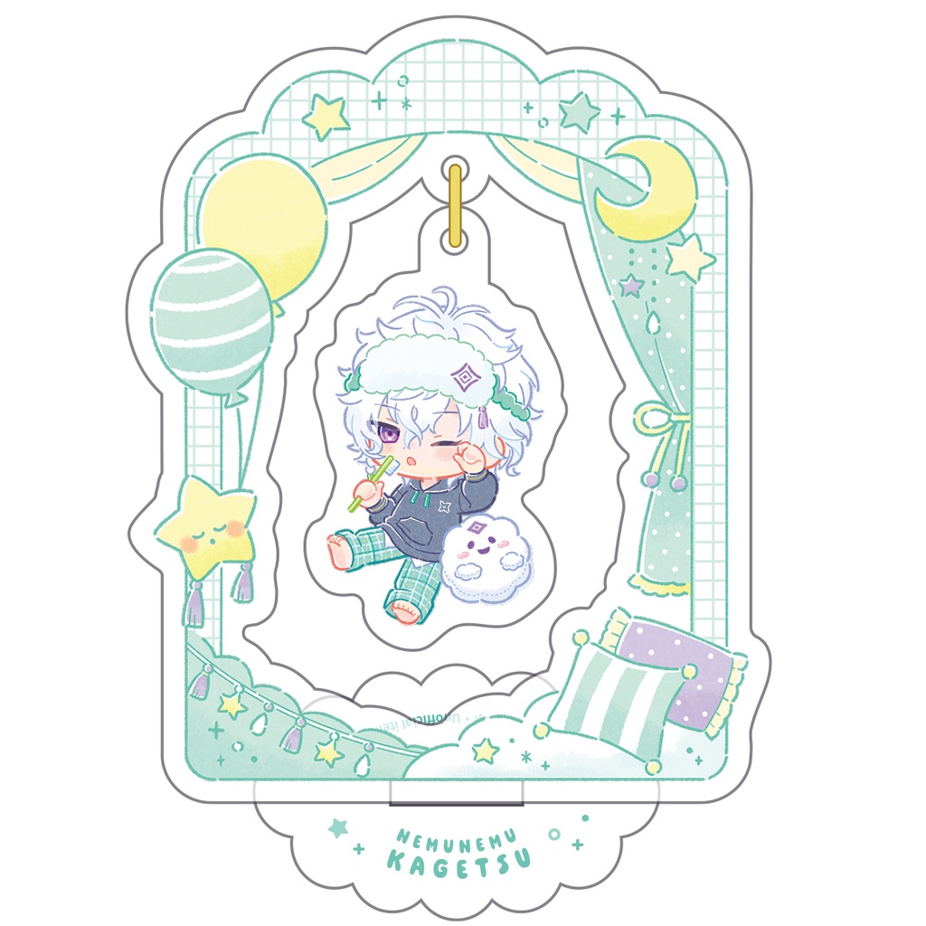 【非公式】叢雲カゲツ・アクリルスタンド／NEMUNEMU HERO