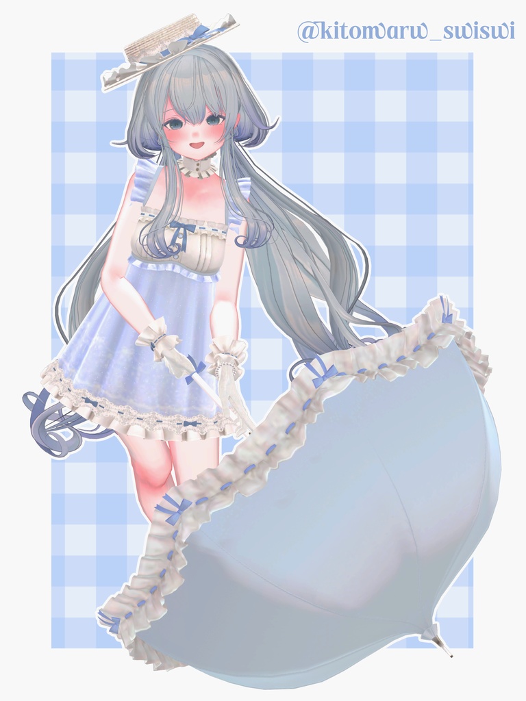 SALE【5Avatar対応】Summer Dolly Swim【VRChat】