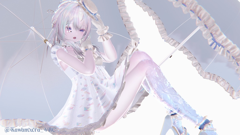 SALE【5Avatar対応】Summer Dolly Swim【VRChat】