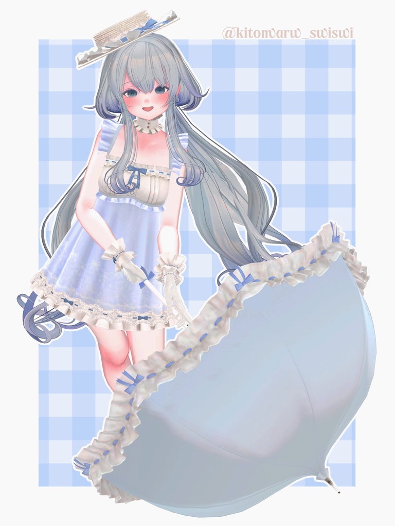 SALE【5Avatar対応】Summer Dolly Swim【VRChat】